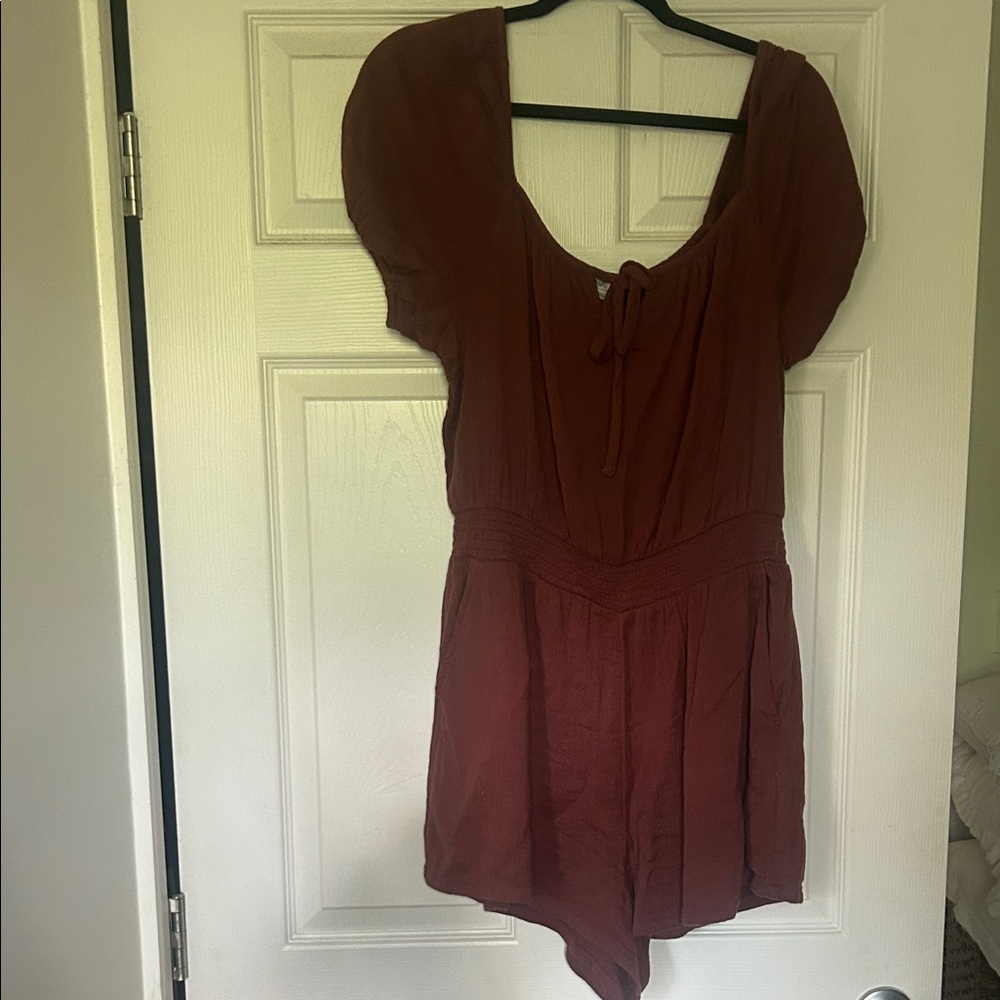 Aerie Rust Swim Coverup